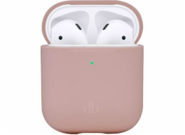 dbramante Kostarika - Silikonové pouzdro pro AirPods (3. generace) z recyklovaného plastu - růžovo-pískové