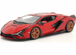 Bburago BBU 1:24 Lamborghini Sian FKP37 Red 21099RD 02702