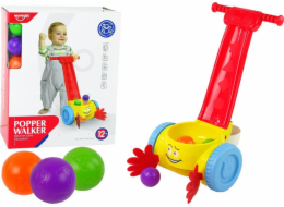 LeanToys Sběratel míčků posunovač pro děti
