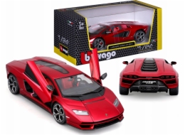 Bburago BBU 1:24 Lamborghini CountachLPI 800-4 Red 21102RD