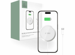 Tech-Protect Nabíječka TECH-PROTECT QI15W-A34 MAGNETICKÁ BEZDRÁTOVÁ NABÍJEČKA MAGSAFE BÍLÁ