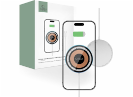 Tech-Protect Nabíječka Magnetická indukční nabíječka MagSafe 15W Tech-Protect QI15W-A30 šedá