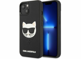 Karl Lagerfeld Karl Lagerfeld KLHCP13SCH3DBK 13 mini 5.4 černé/černé pevné pouzdro 3D gumové Choupette