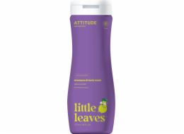 Attitude Little Leaves, 2v1 prací prostředek a šampon, hruškový nektar a vanilka, 473 ml