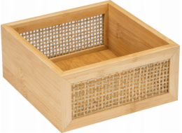 Wenko Kosmetický tácek ALLEGRE BAMBOO, 15 x 7 x 15 cm, WENKO