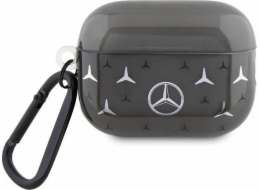 Mercedes Mercedes Velký hvězdný vzor - Pouzdro na AirPods Pro 2 (černé)
