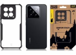 Tactical Taktický kryt Quantum Stealth pro Xiaomi 14, průhledný/černý, standardní