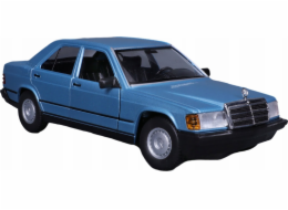 Bburago BBU 1:24 1987 Mercedes-Benz 190E modrý 21103BU