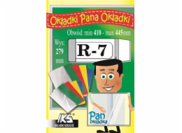 IKS Obálka knihy reg. R-7 výška 279 mm x obvod 410 mm - 445 mm p25 IKS cena za 1 ks.