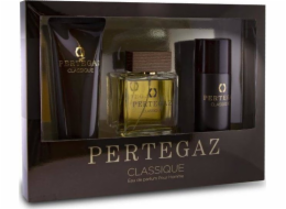Saphir Pertegaz Classique Pour Homme set parfémovaná voda ve spreji 100ml + sprchový gel 230ml + deodorant 150ml