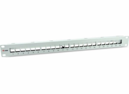 Equip Patchpanel Equip 24x Cat6A 19 FTP 1HE Keystone Montage ws