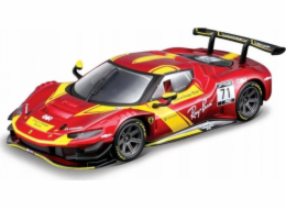Bburago Ferrari Racing 296 GT3 2023 červená 1:43 BBURAGO
