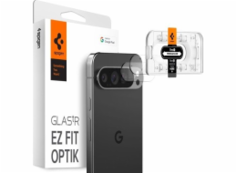 Spigen OPTIK.TR „EZ FIT“ OCHRANNÉ KRÝLY NA FOTOAPARÁT, BALENÍ 2 KS PRO GOOGLE PIXEL 9 PRO XL, KŘIŠŤÁLOVĚ ČIŘÉ