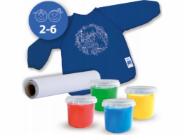 SES SES Eco Paints malování prsty + barva.24924 49243