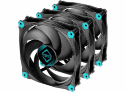 Iceberg IceGALE Tichý PWM ventilátor 120 mm 3 kusy (ICEGALE12P-BBT-3A)