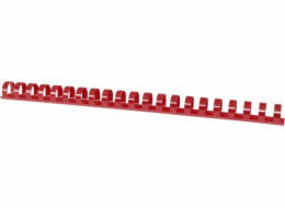 Office Products Kancelářské produkty vazby na hřbety, A4, 19 mm (165 listů), 100 ks, červené