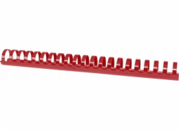 Office Products Kancelářské produkty vazby na hřbety, A4, 28,5 mm (270 listů), 50 ks, červené
