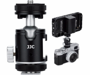 JJC kulová hlava 3D hliníková 3x ISO 2x závit 1/4'' pro f...