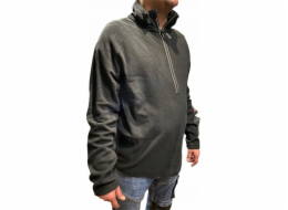 NoName GTV Hoegert HT5K374-2XL EDER fleecová mikina s 3/4 zipem černá 2XL