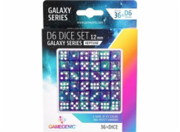 Gamegenic Gamegenic: Galaxy Series - Sada kostek D6 (12 mm) - Neptun