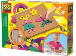 SES Sada korkových tabulí SES s kladívkem 00927 09274
