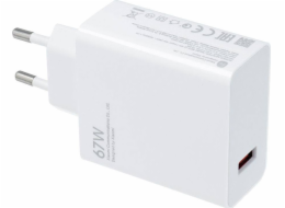 Canyon Originální nabíječka XIAOMI USB A QC3.0 3A 67W MDY-12-EH bílá