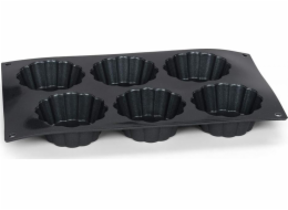 Patisse Miniaturní lucerna ve tvaru 29 x 17 cm, černý silikon, 6 přihrádek