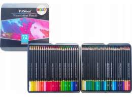 LeanToys Sada 72 rozpustných pastelek
