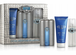 NoName SADA CUBA ORIGINAL Prestige Platinum EDT sprej 90ml + SPRCHOVÝ GEL 200ml + AS MLÉKO 100ml