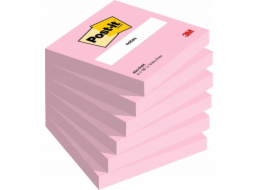 Post-It 3M Samolepicí bločky 3M POST-IT®, 76x76 mm, 6x100 listů, růžové