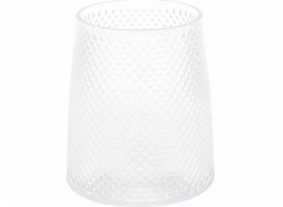 Home Styling Collection Kolekce bytového stylingu Nízká dekorativní skleněná váza, O 13 x 15,5 cm