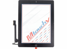 Samsung MUSTTBY dotyková obrazovka + lepicí páska + pouzdro pro iPad 4 (černá)