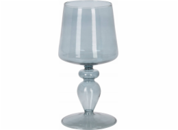 Home Styling Collection Kolekce bytového stylingu Skleněný svícen na noze, 21 cm