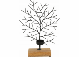 Home Styling Collection Stojan na čajové svíčky z kolekce Home Styling, tvar stromku, kov, 32 x 22 cm