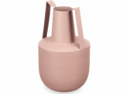 Gift Decor Dárková dekorace Pastelová kovová váza s úchyty, 21 cm