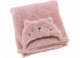 Home Styling Collection Kolekce bytového stylingu Dětská deka s kapucí a ušima TEDDY, 70 x 100 cm
