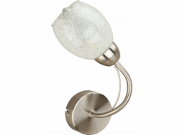 Krislamp Krislamp Sani Kr 319-1W nástěnná lampa nástěnná lampa 1X40W E14 saténová