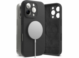 Ringke Silikonový magnetický kryt Ringke MagSafe pro iPhone 16 Pro Max, černý