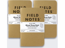 HP Notes Field Notes Original Kraft Mix 3 balení