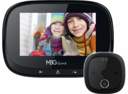 NoName Dveřní kukátko MBG Line SF55 Black Edition