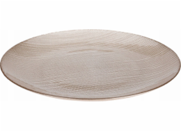 Home Styling Collection Kolekce bytového stylingu Skleněný talíř CARNELIANU, O 28 cm