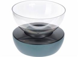 Excellent Houseware Kuchyňská váha Elektronická kuchyňská váha s mísou o objemu 1,3 l, modrá