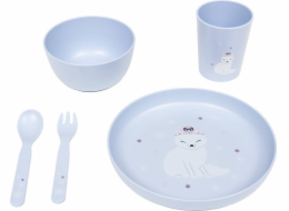 Atmosphera Dětská sada jídel WINTER FOX, 5 kusů