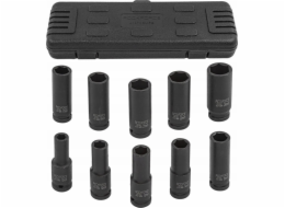 Rockforce DLOUHÉ RÁZOVÉ NÁSTROJE 10 ks. 1/2 10-24 mm/POUZDRO