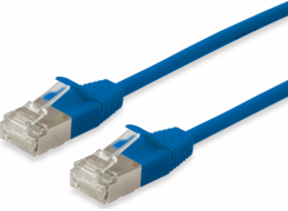 Equip Equip patchkabel Cat6A F/FTP 2xRJ45 20.00m modrý tenký LSZH