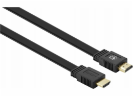 Manhattan MANHATTAN flashes HDMI kabel s ethernetovým kanálem 4K@60HZ 5m