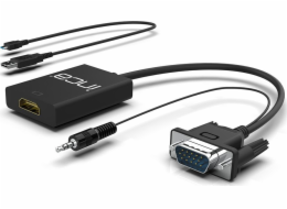 Inca Adaptér AV Adaptér INCA IVTH-02 VGA + USB-A + Audio > HDMI, 0,2 m maloobchodní