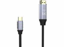 Inca INCA USB kabel ITCH-02TX typ C > HDMI, 1.4, 4K 30Hz, 2m maloobchodní