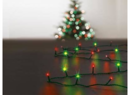 Fééric Lights and Christmas Fééric Lights a vánoční venkovní osvětlení, červená, zelená, 100 světel