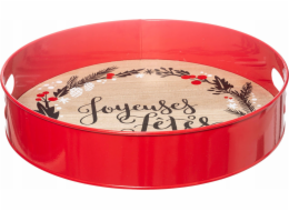 Fééric Lights and Christmas Dekorativní tác s vánočním motivem, O 35 cm